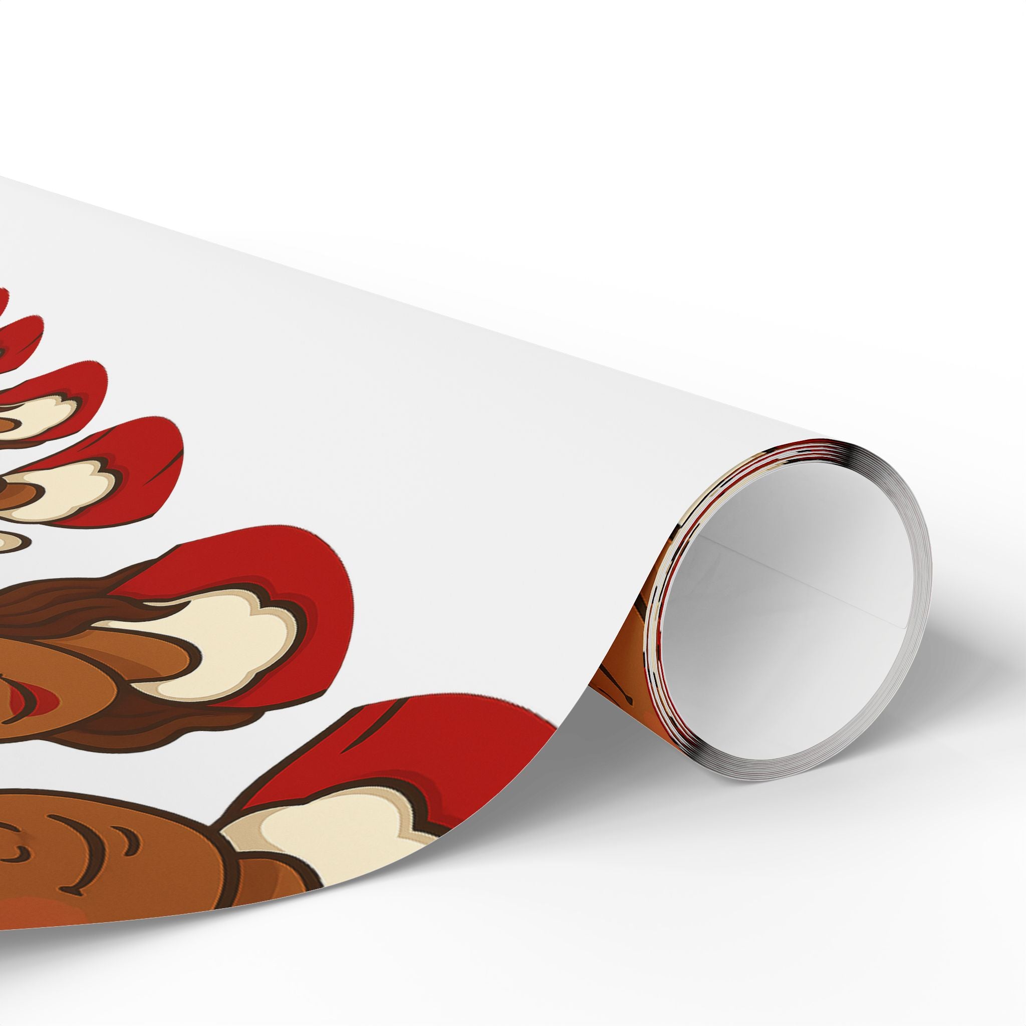 Mini Santas - Wrapping Paper
