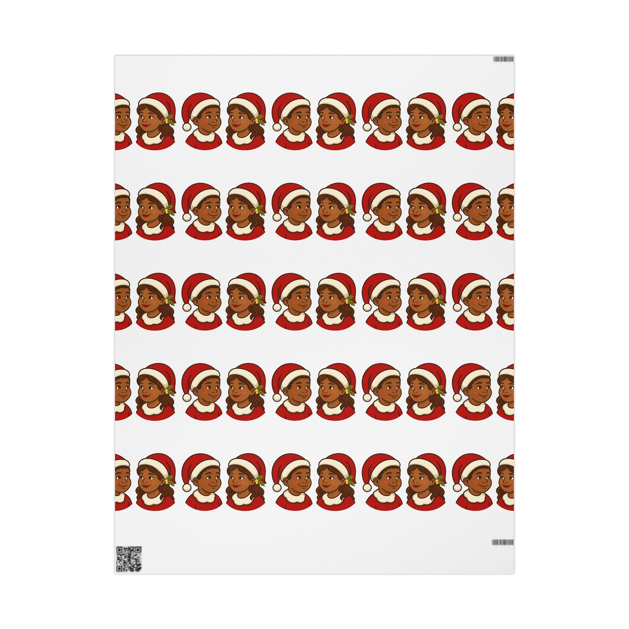 Mini Santas - Wrapping Paper