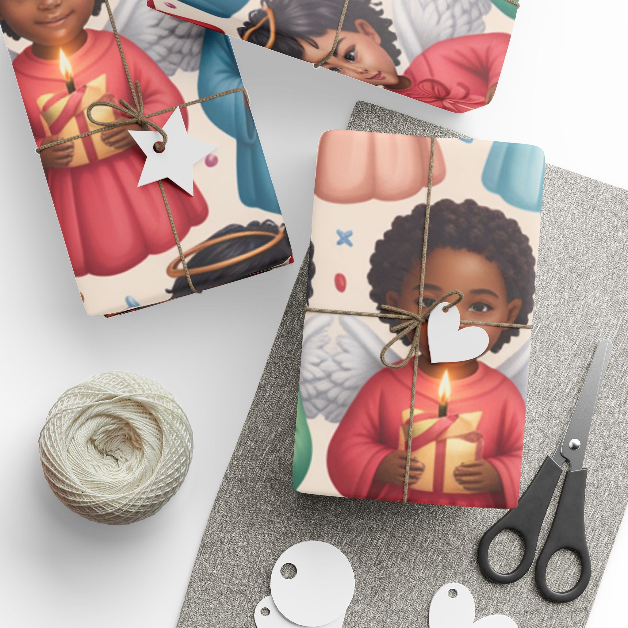 Black Angels -Wrapping Paper (Heavenly)