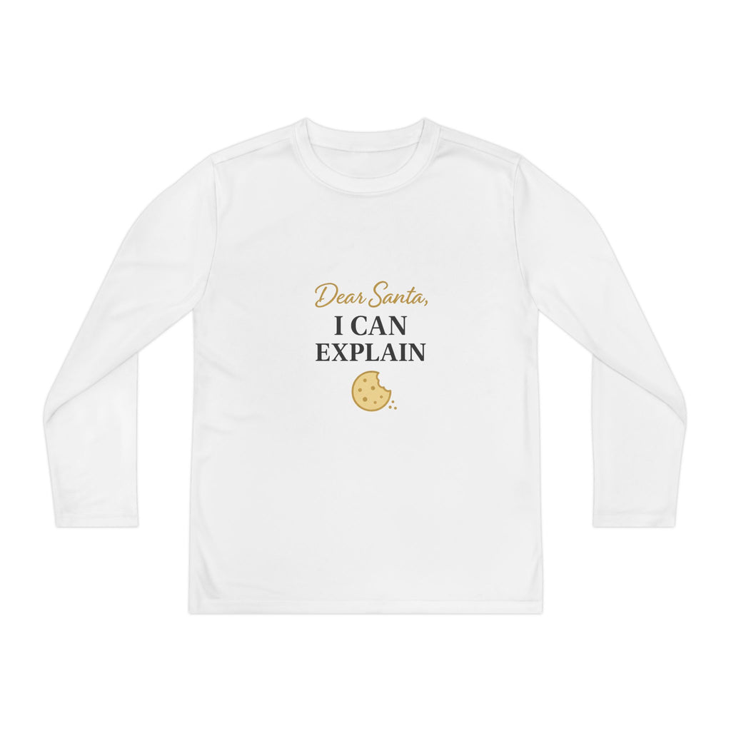 Kids' Long Sleeve Tee - Dear Santa, I Can Explain