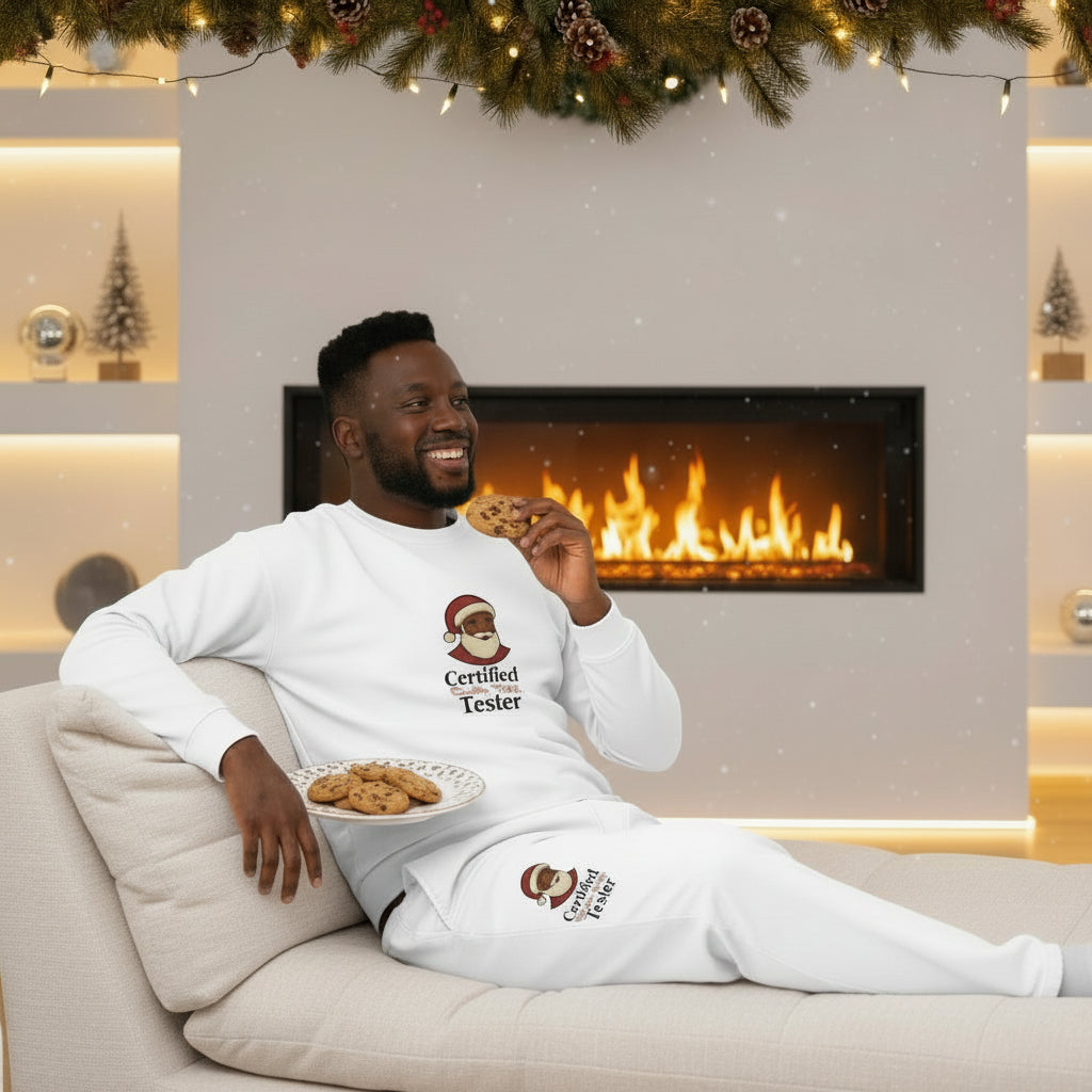 Black Santa Unisex Loungeshirt - Funny Holiday Loungewear