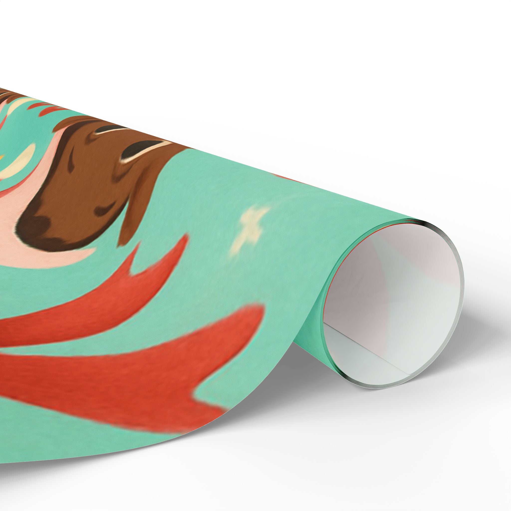 Black Elf Girls - Wrapping Paper (Whimsical)