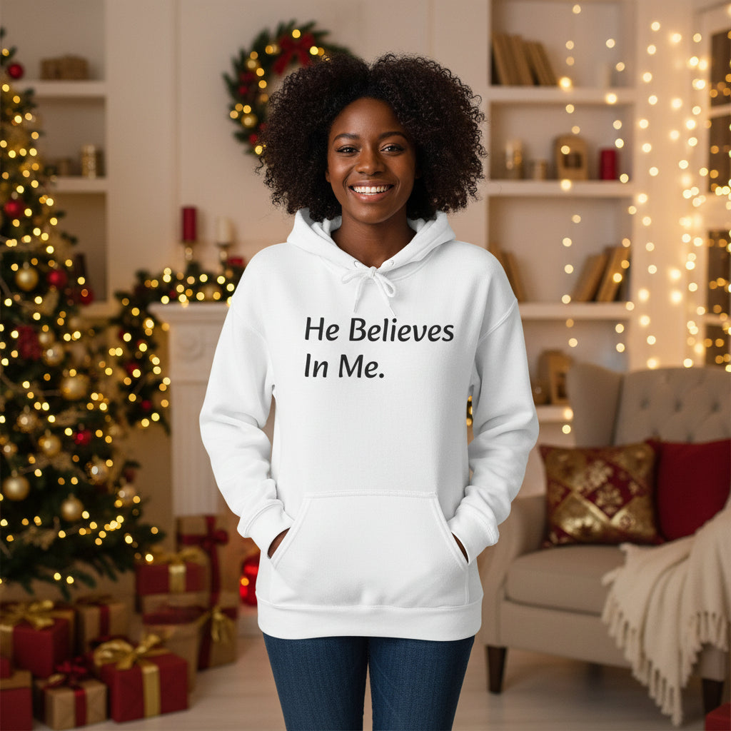 Couples Matching Hoodie (White) - Cozy Winter Sweatshirt