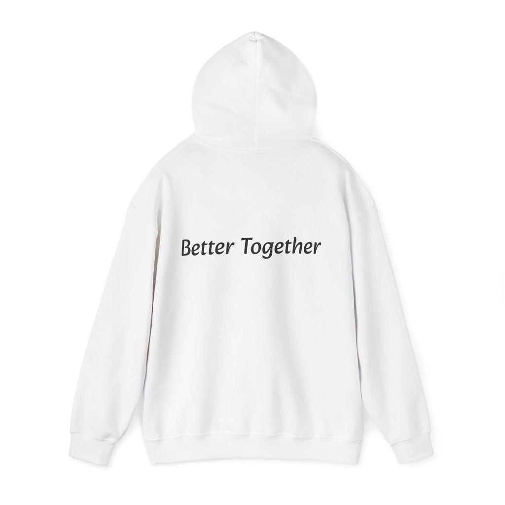 Couples Matching Hoodie (White) - Cozy Winter Sweatshirt