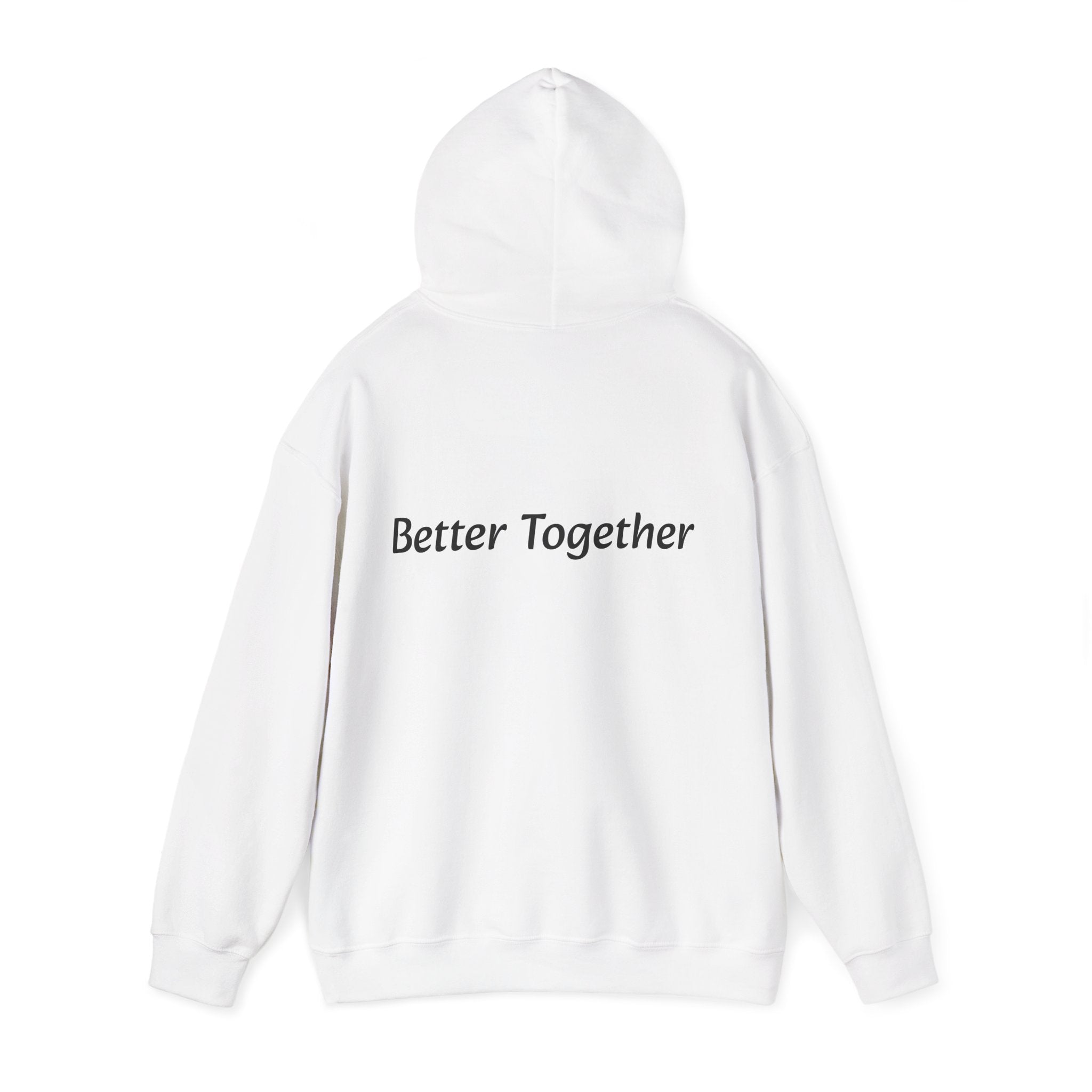 Couples Matching Hoodie (White) - Cozy Winter Sweatshirt