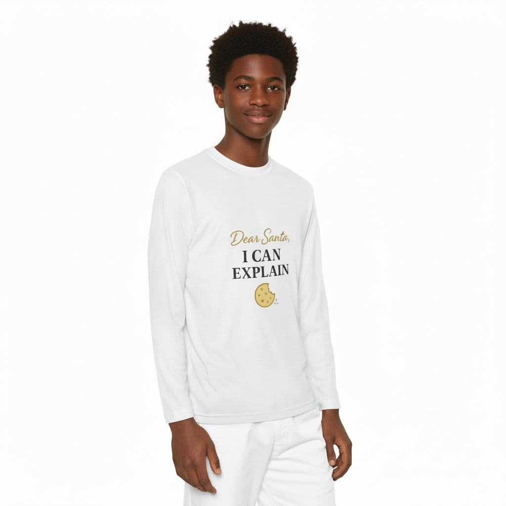 Kids' Long Sleeve Tee - Dear Santa, I Can Explain