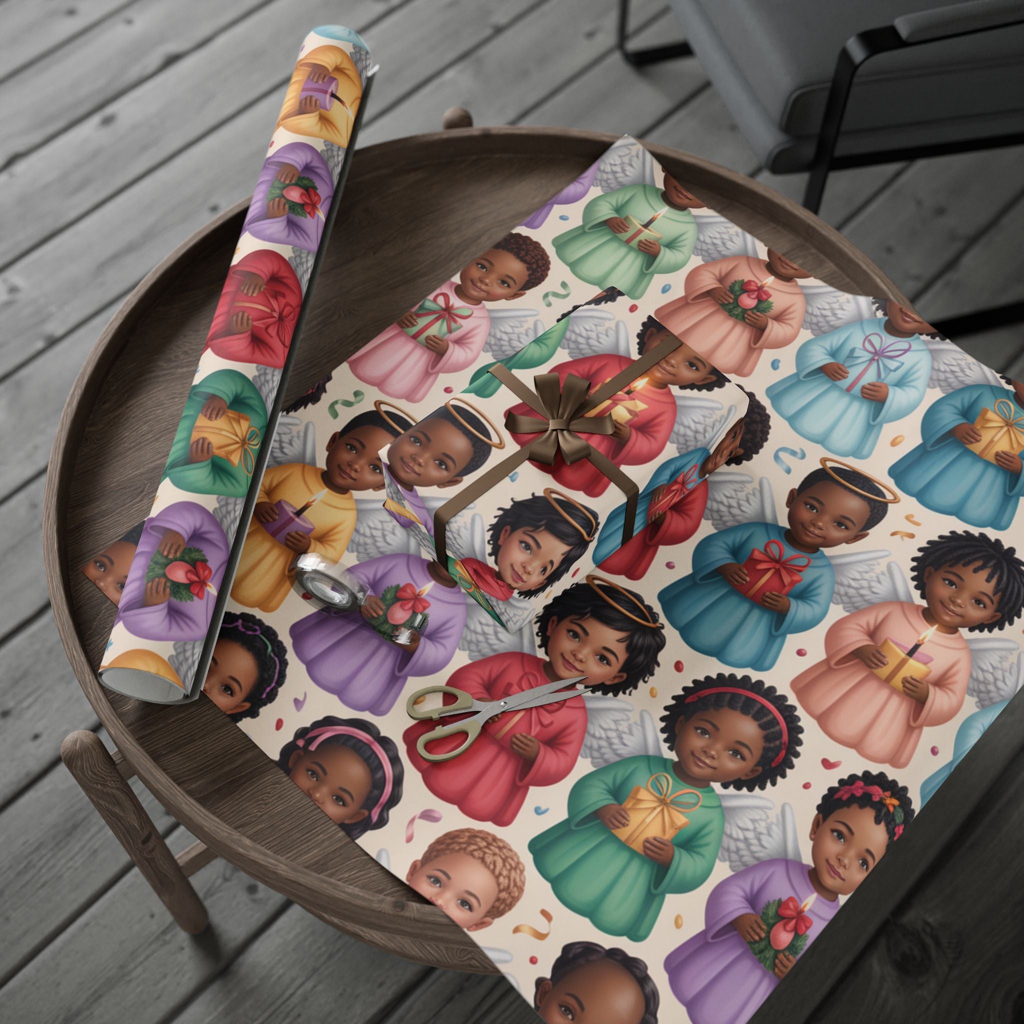 Black Angels -Wrapping Paper (Heavenly)