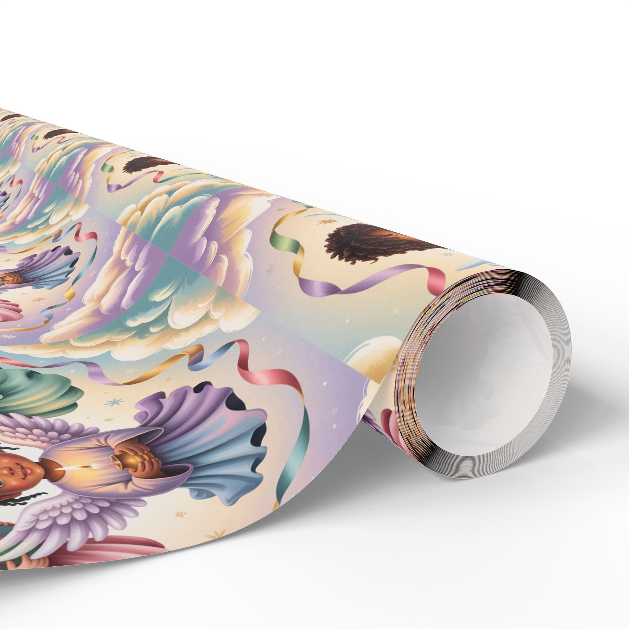 Black Angels - Wrapping Paper (Whimsical)