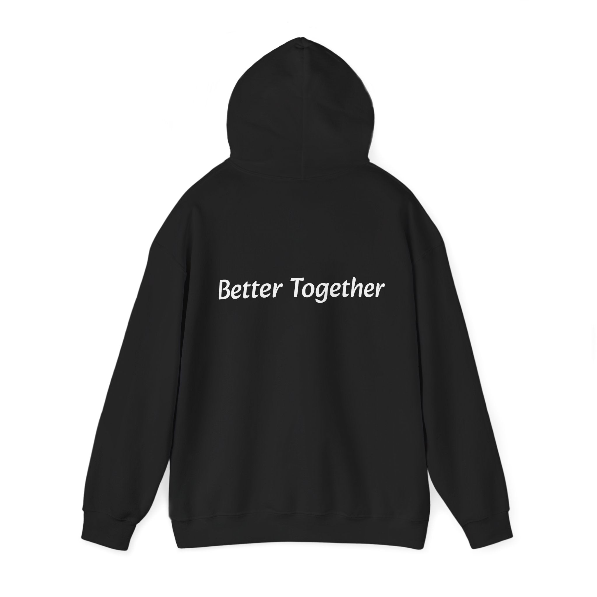 Couples Matching Hoodie (Black) - Cozy Winter Sweatshirt